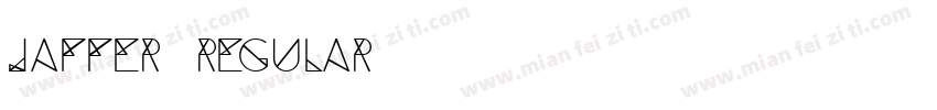 jaffer regular字体转换